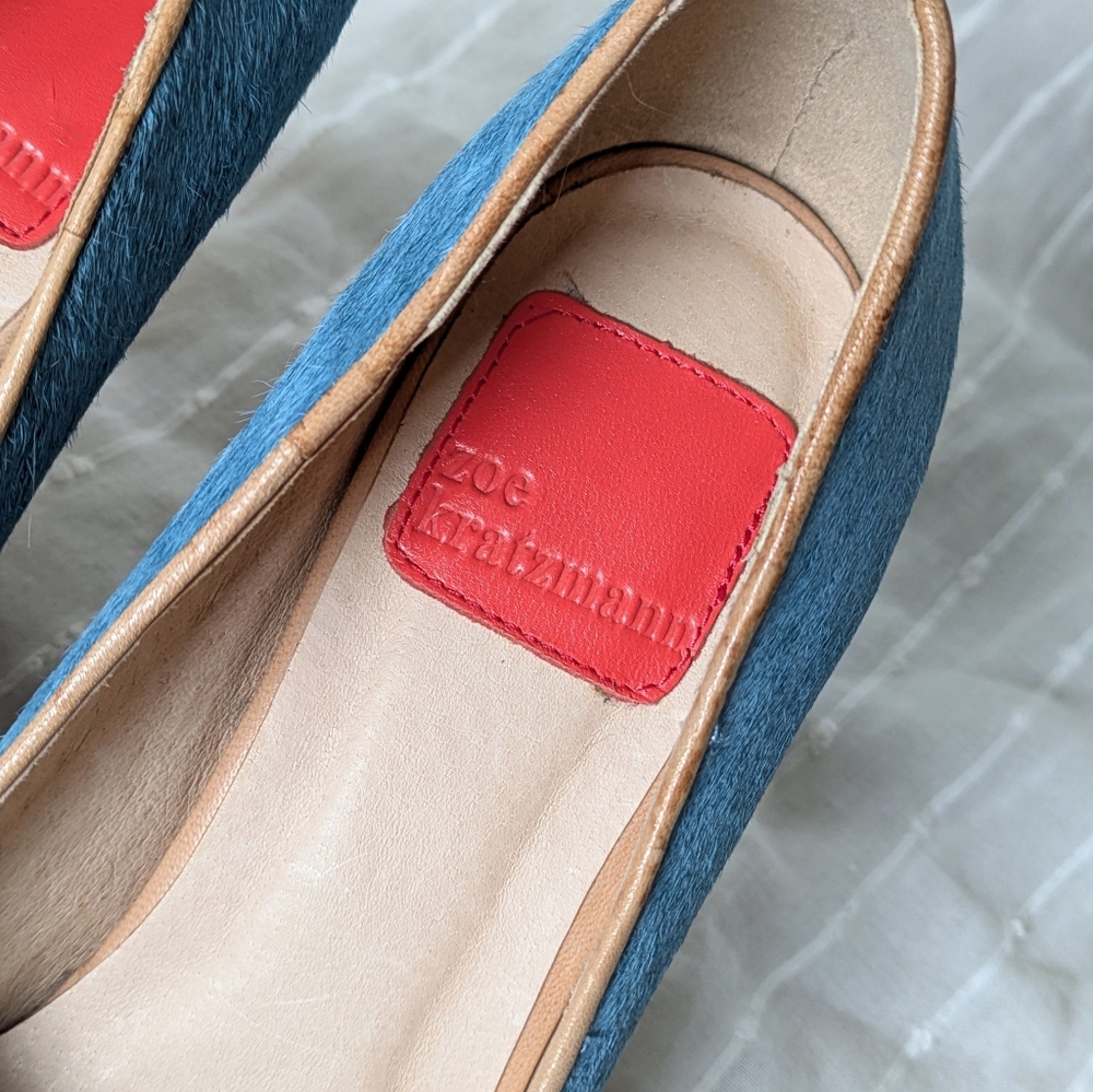 Zoe Kratzmann Robins Egg Calf Hair Pumps - Picture 7 of 8
